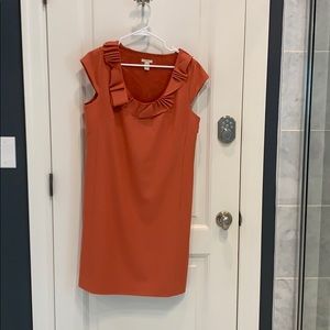 Peach J crew dress